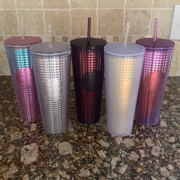 NWT Starbucks 24oz tumblers set of 5